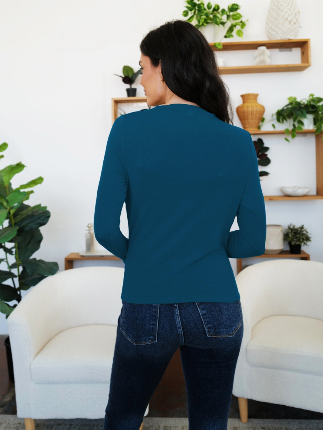 Promise Ruched Long Sleeve Top | Multiple Colors