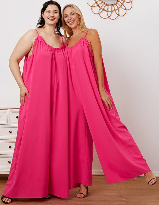 Adhara Ruffle Cami Jumpsuit