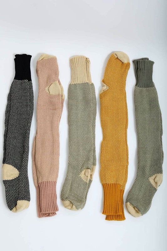 Azalea Knitted Lounge Socks | Multiple Colors