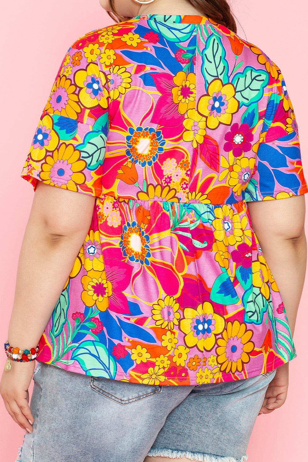 Jayla Floral Top | Curvy