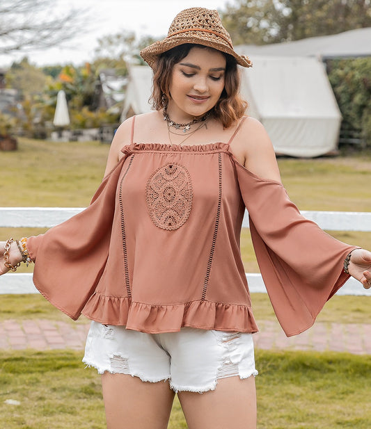 Annalise Off-Shoulder Blouse | Curvy