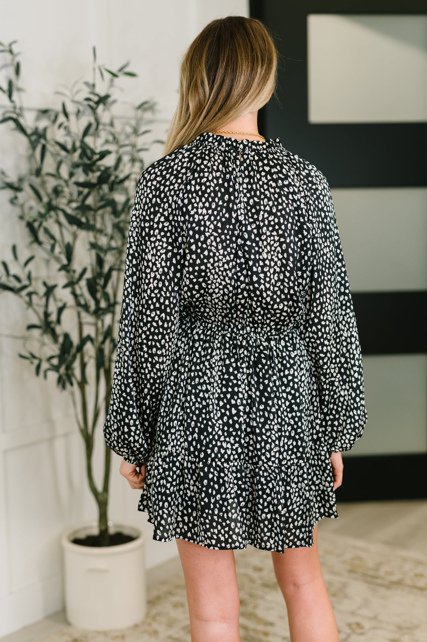 A Cheeky Little Time Dress | Black