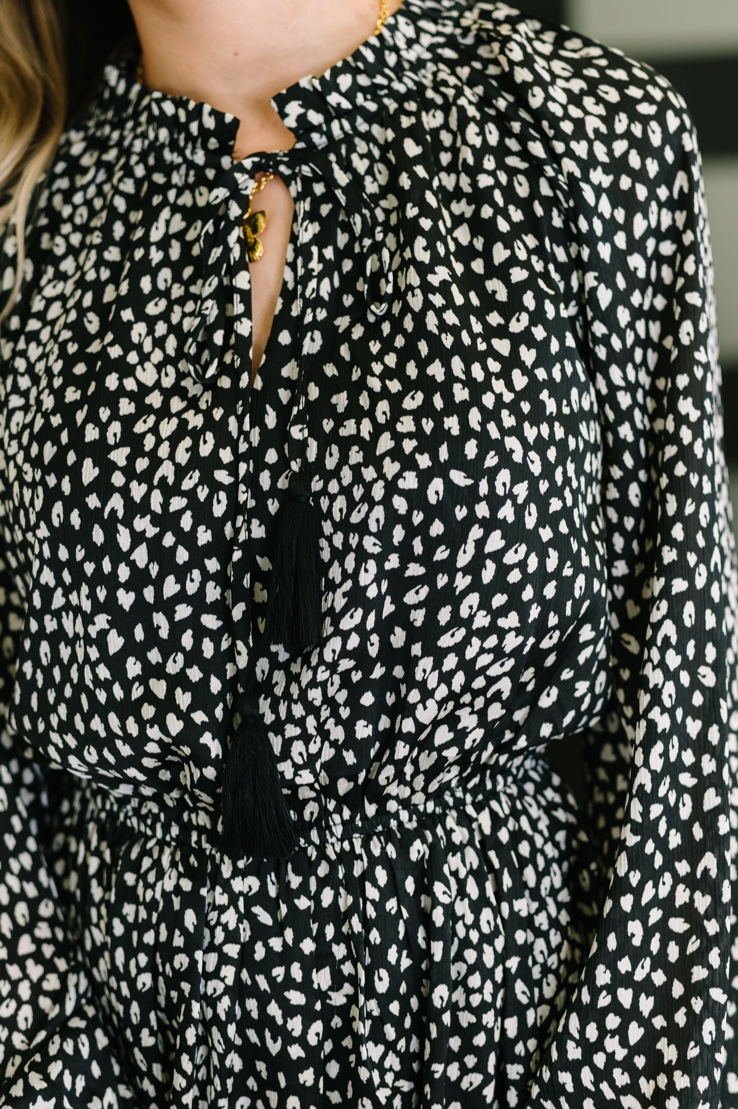 A Cheeky Little Time Dress | Black