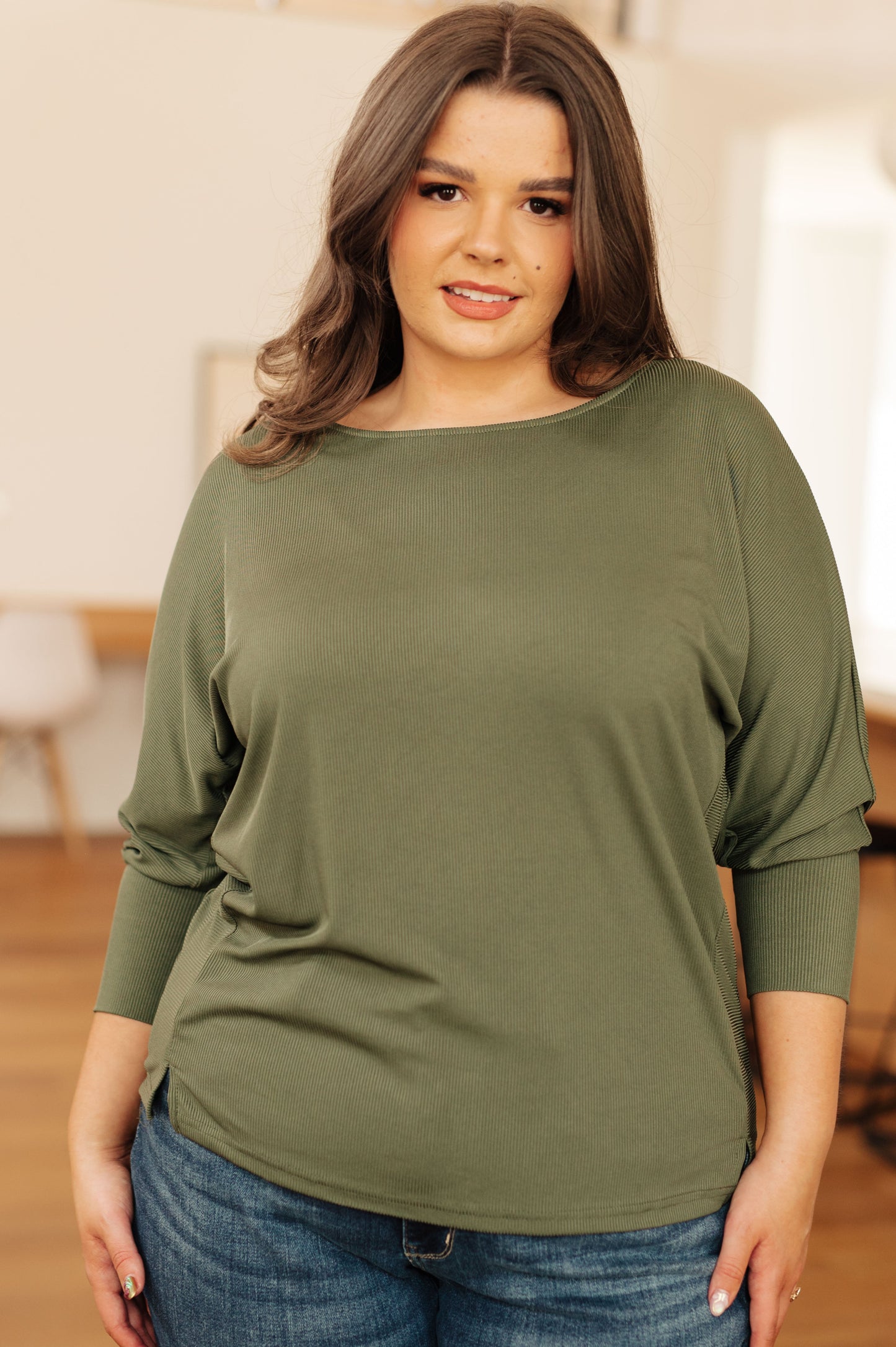 A Day Together Top | Olive
