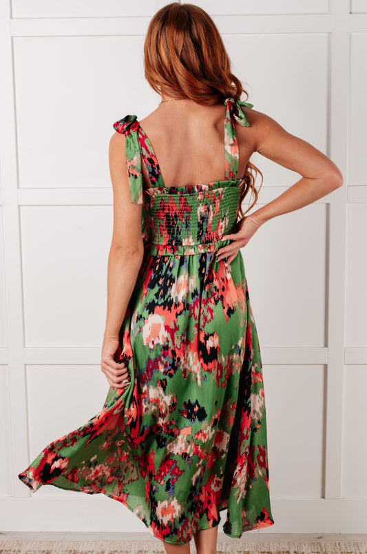 A Little While Longer Dress | Green