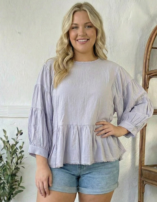 Gentle Grace Blouse | Curvy