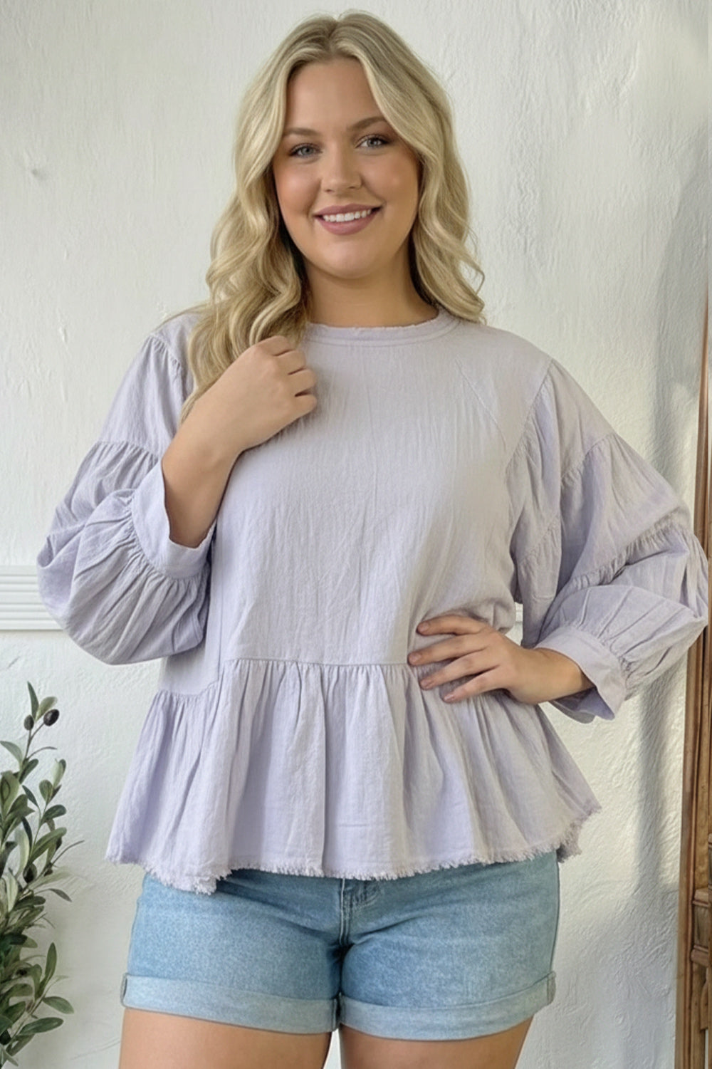 Gentle Grace Blouse | Curvy