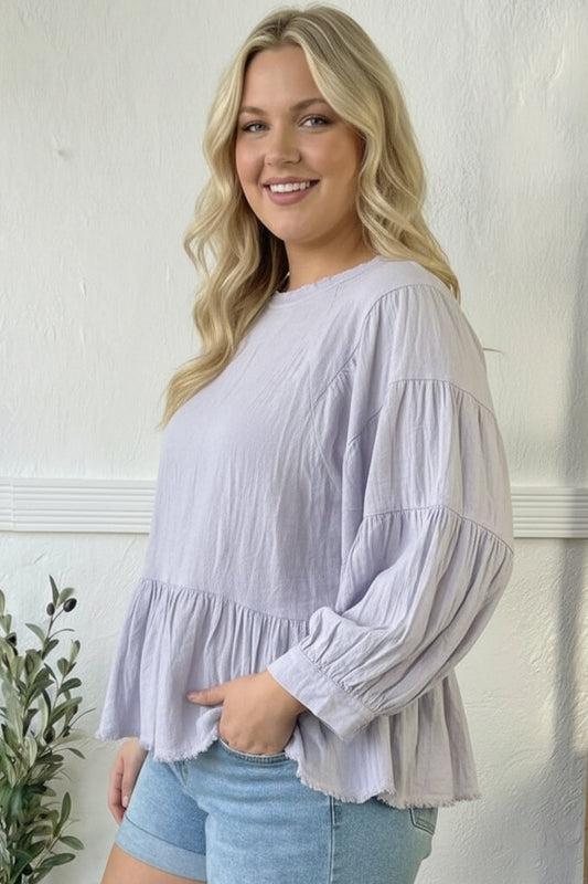 Gentle Grace Blouse | Curvy