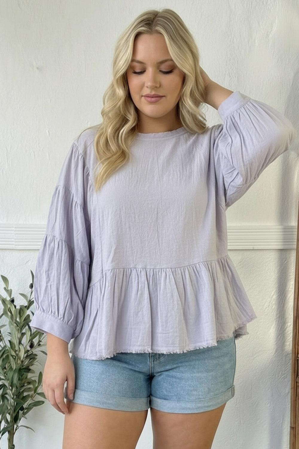 Gentle Grace Blouse | Curvy