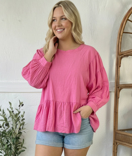 Gentle Grace Blouse | Curvy