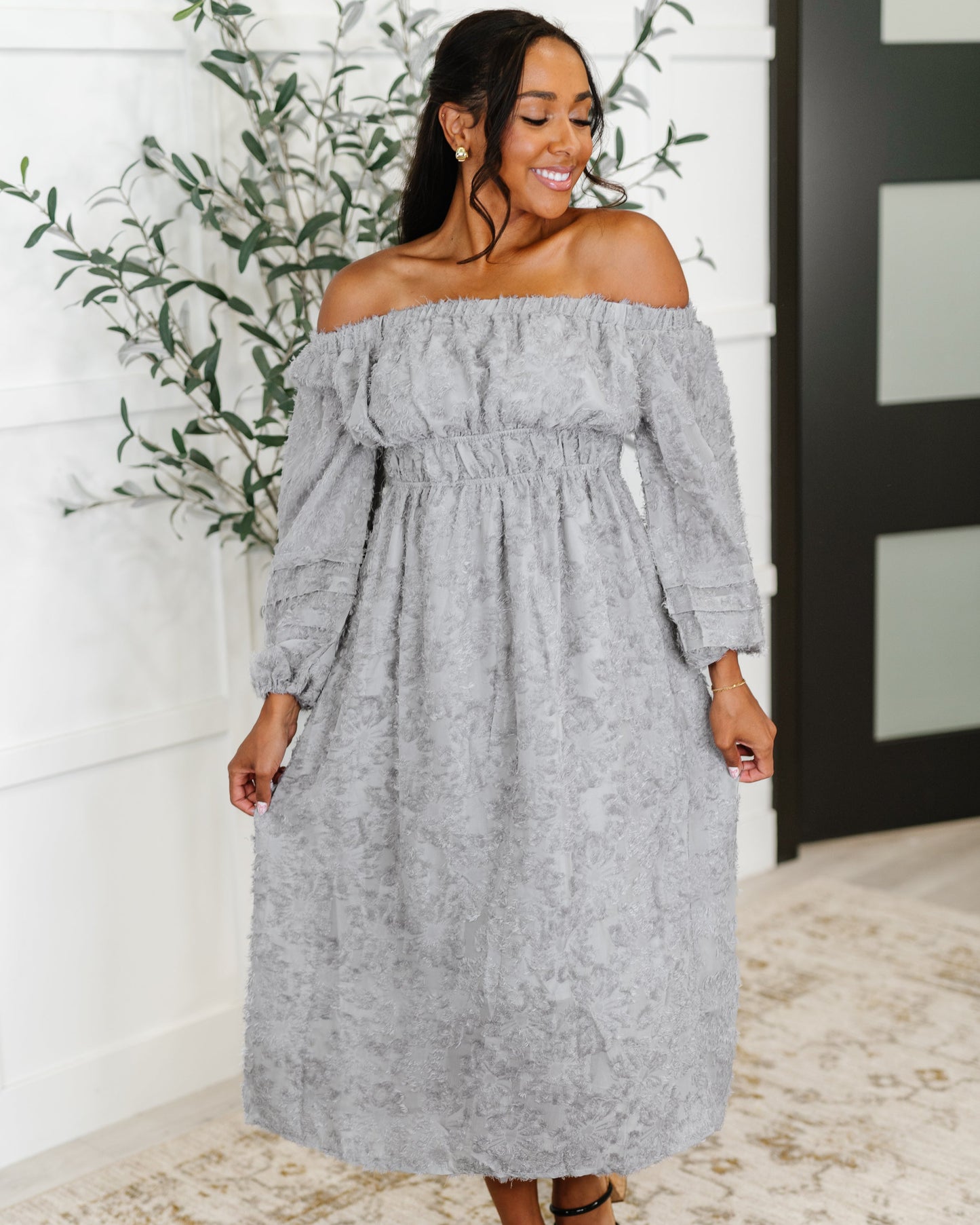 All Is Well Dress | Opal Gray