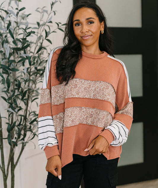 All Over the Place Pullover