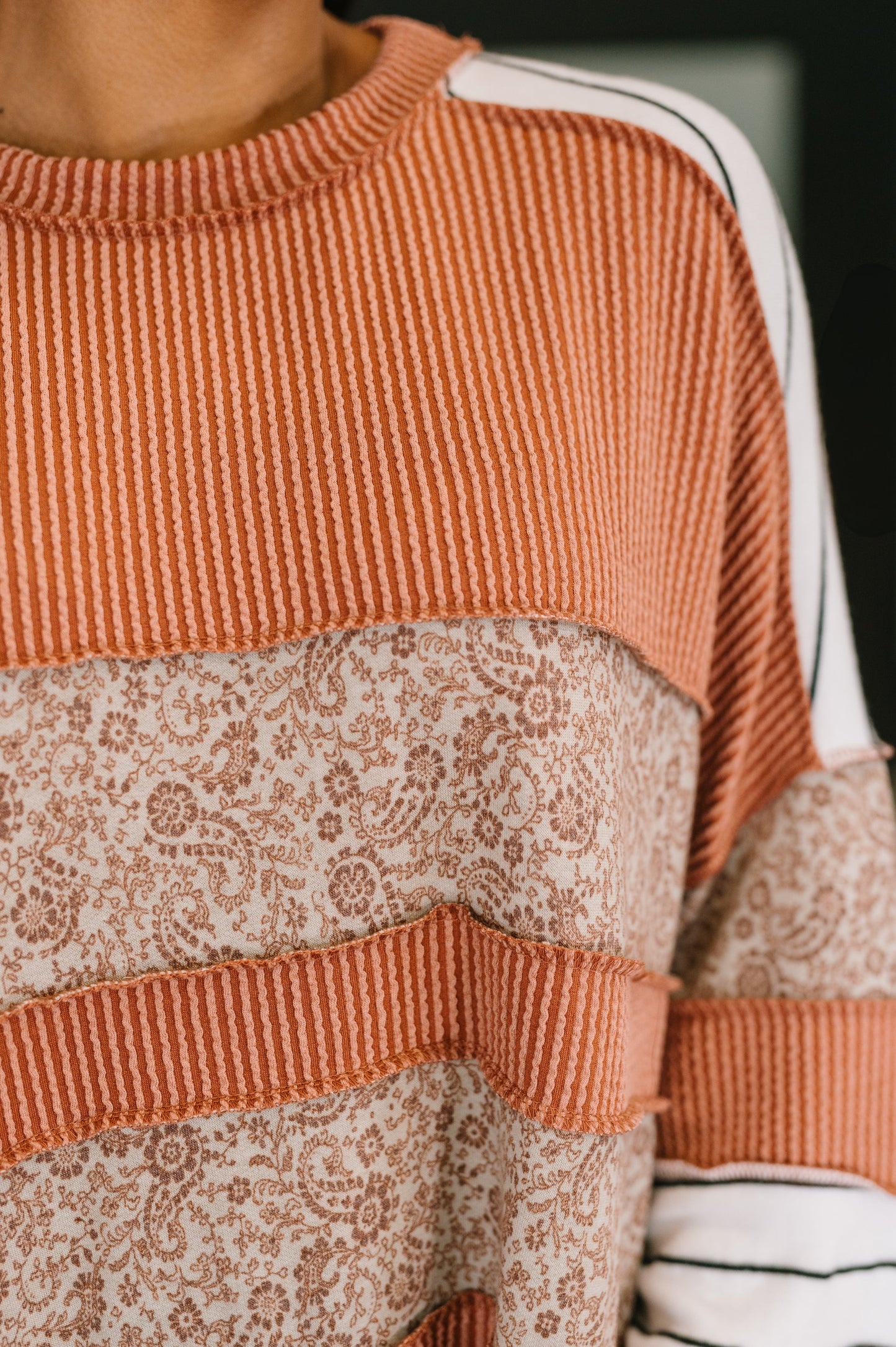 All Over the Place Pullover