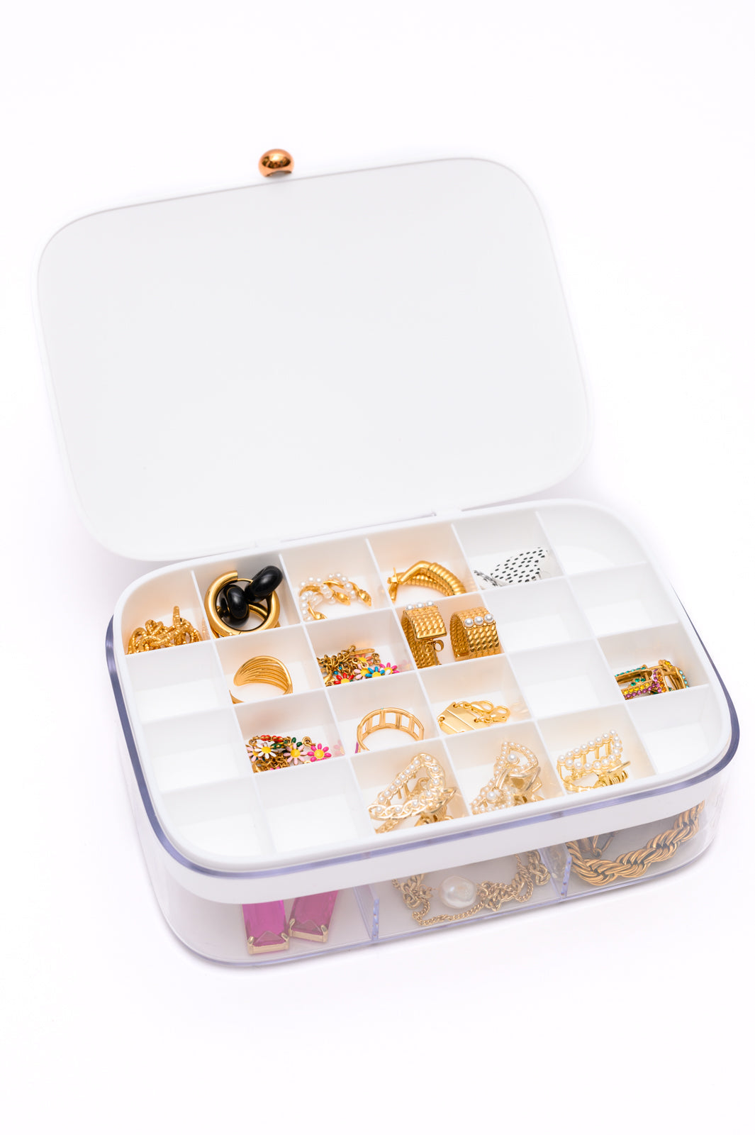 All Sorted Out Jewelry Storage Case | White