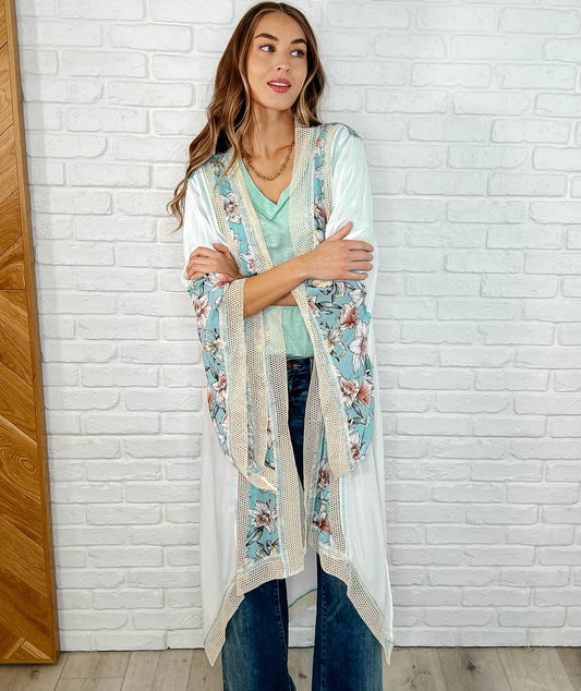 Always Flowing Open Front Cardigan