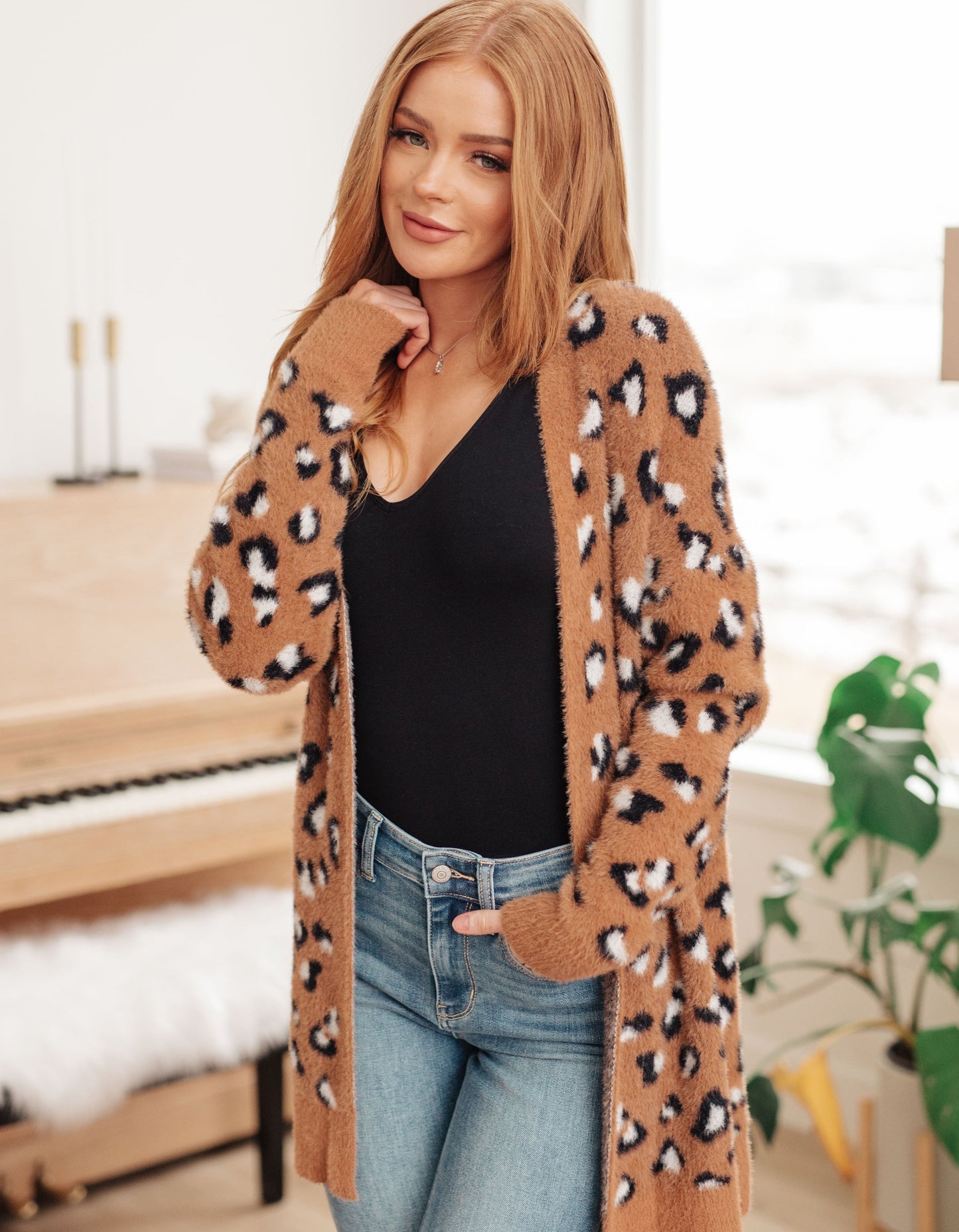 Animal Instinct Longline Cardigan