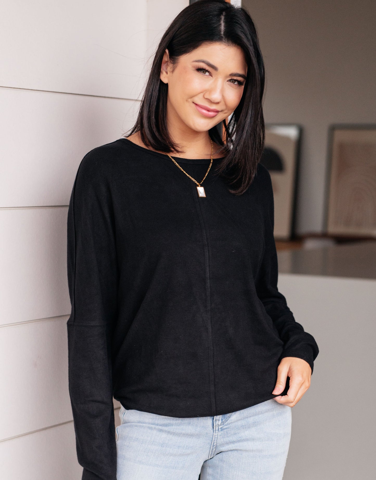 Drive Downtown Dolman Sleeve Top