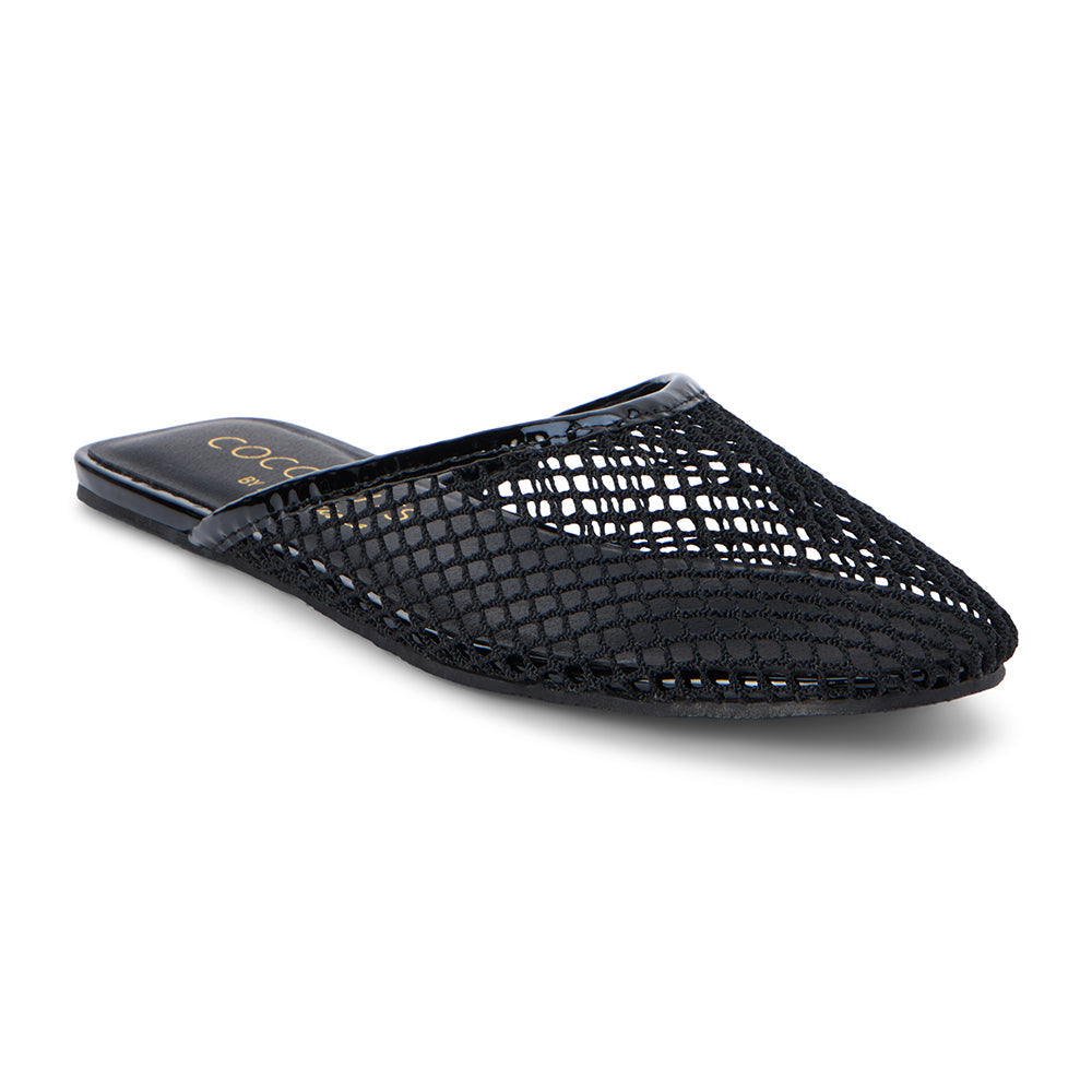 Brooklyn Flat Mules | Black