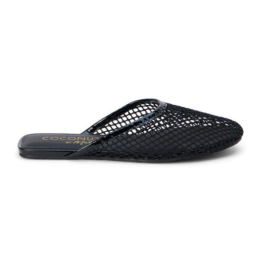 Brooklyn Flat Mules | Black