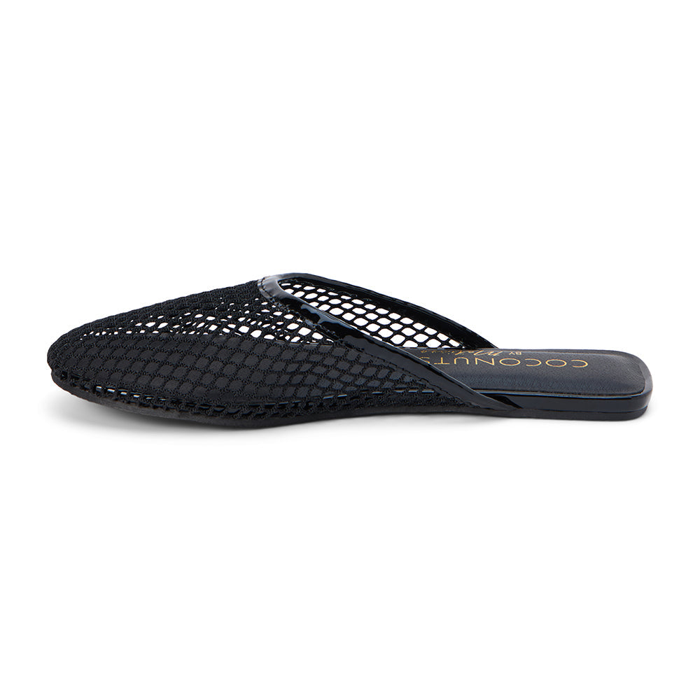 Brooklyn Flat Mules | Black
