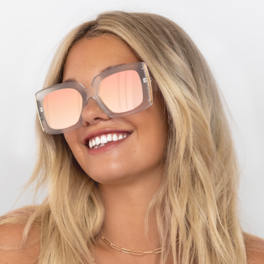 Bardot Sunglasses | Rose Gold