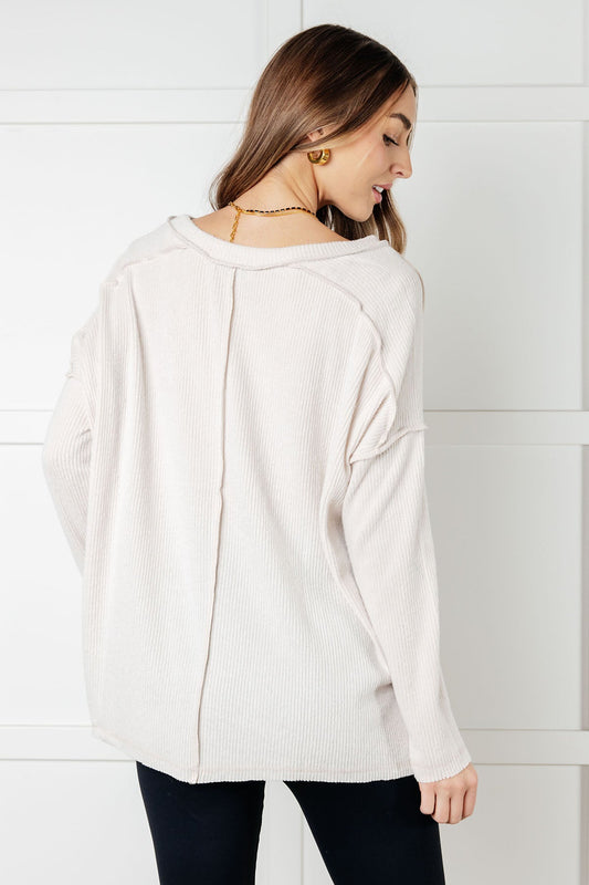 Basically Freezing Top | Sand Beige