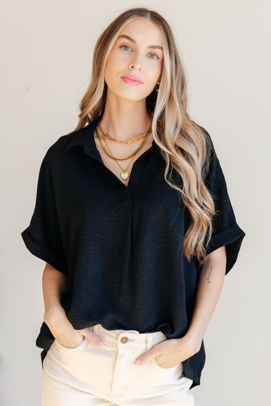 Because I Said So Dolman Sleeve Top | Black