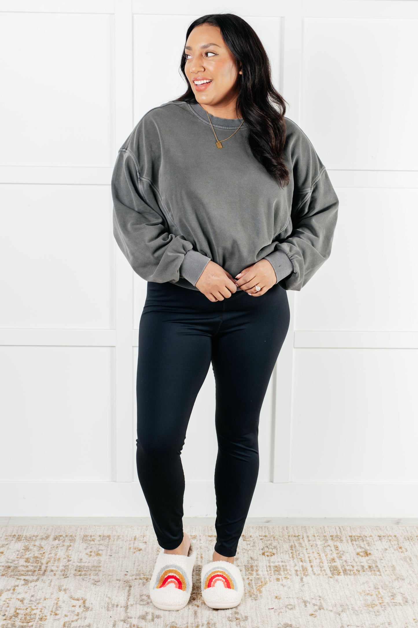 Beyond the Basics Pullover | Ash Black