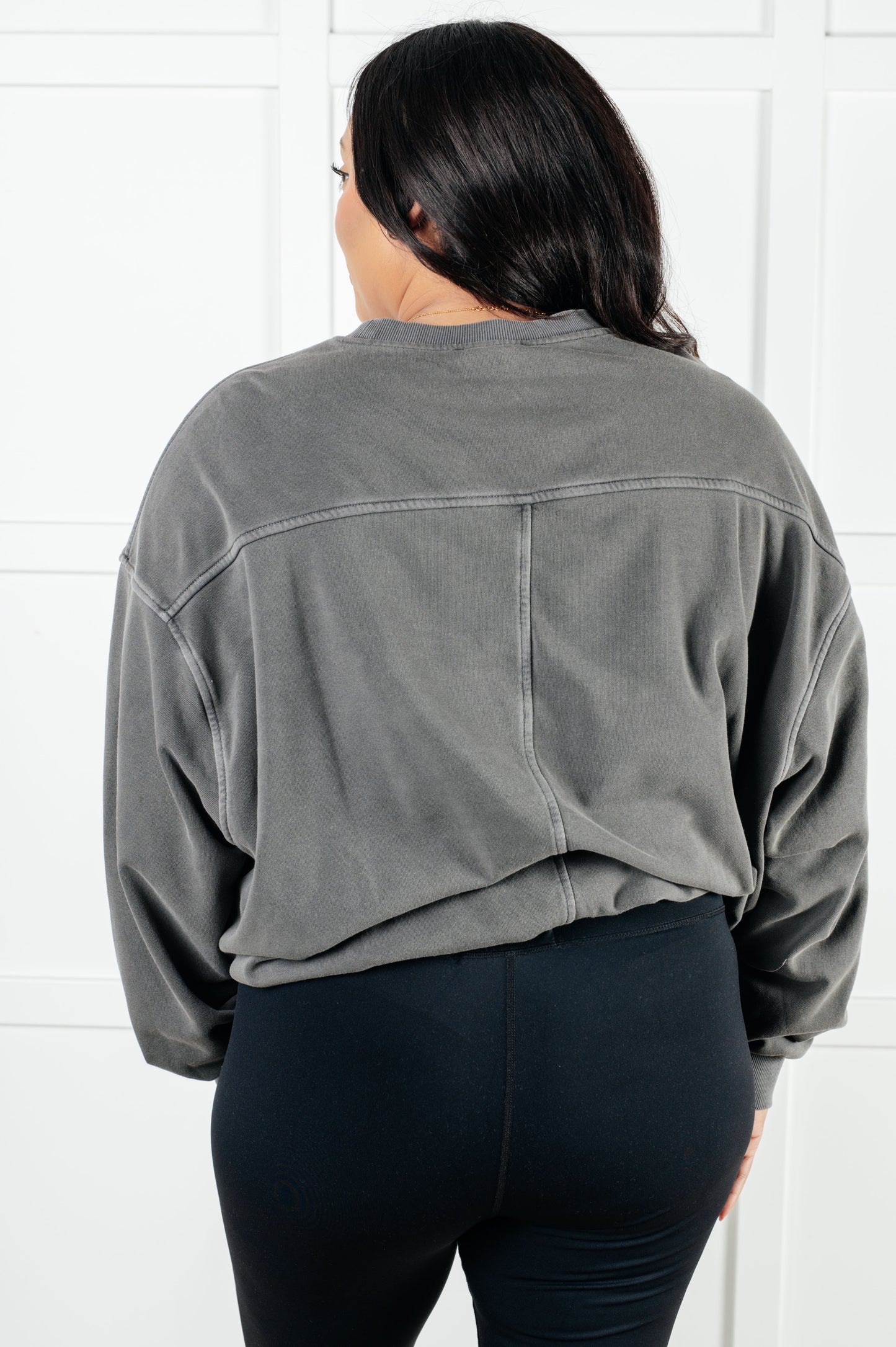 Beyond the Basics Pullover | Ash Black