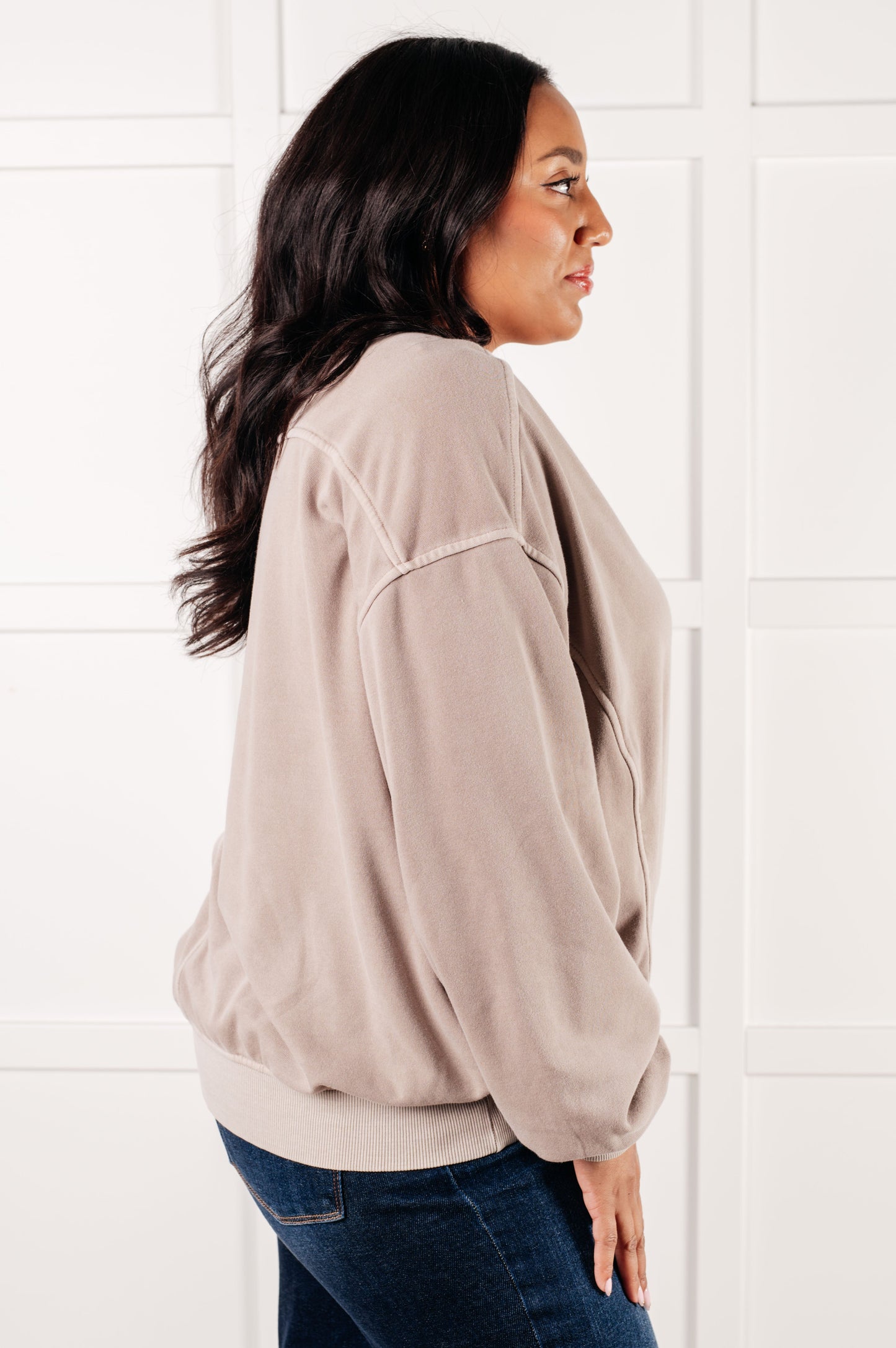 Beyond the Basics Pullover | Ash Mocha