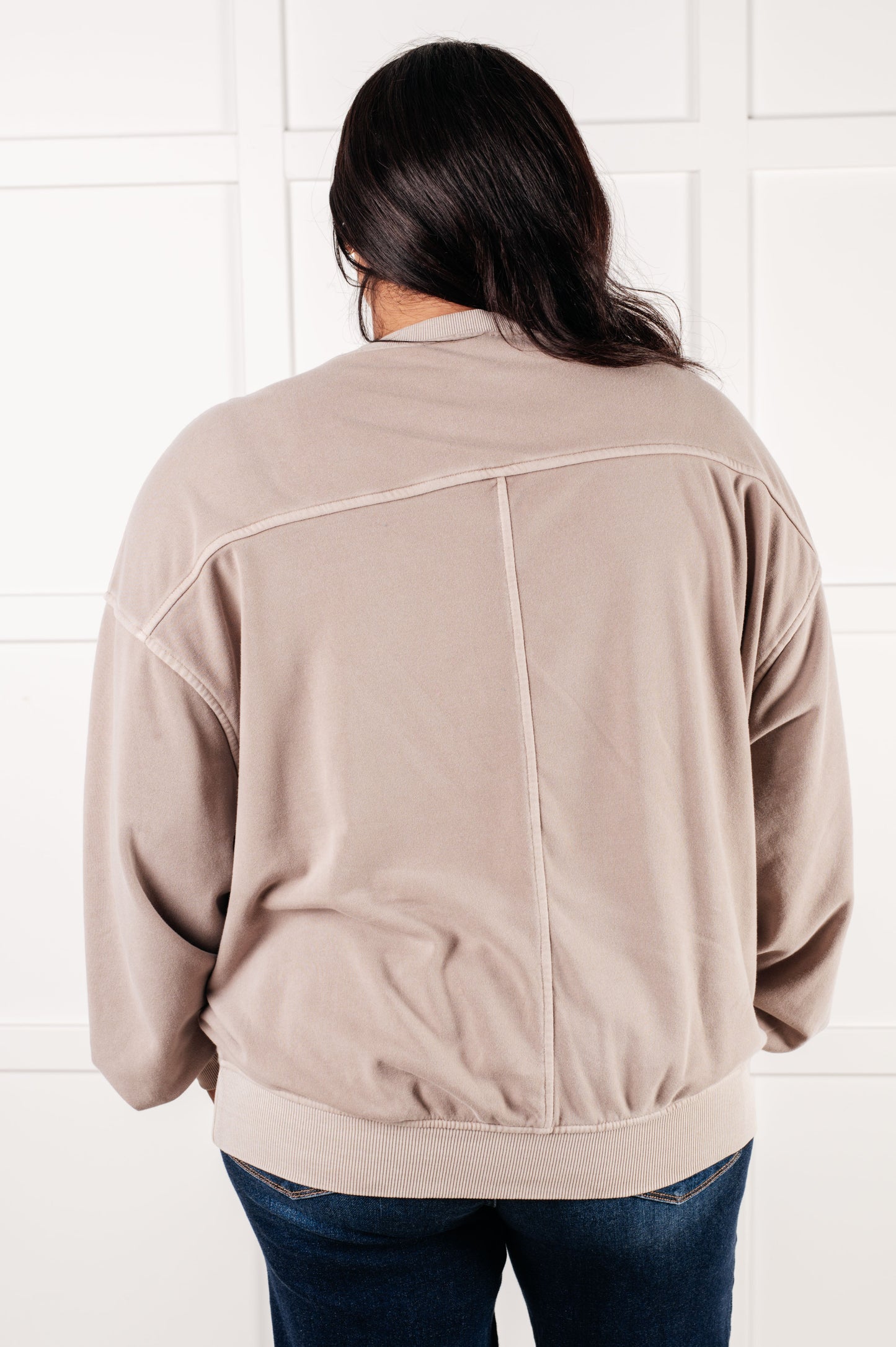 Beyond the Basics Pullover | Ash Mocha