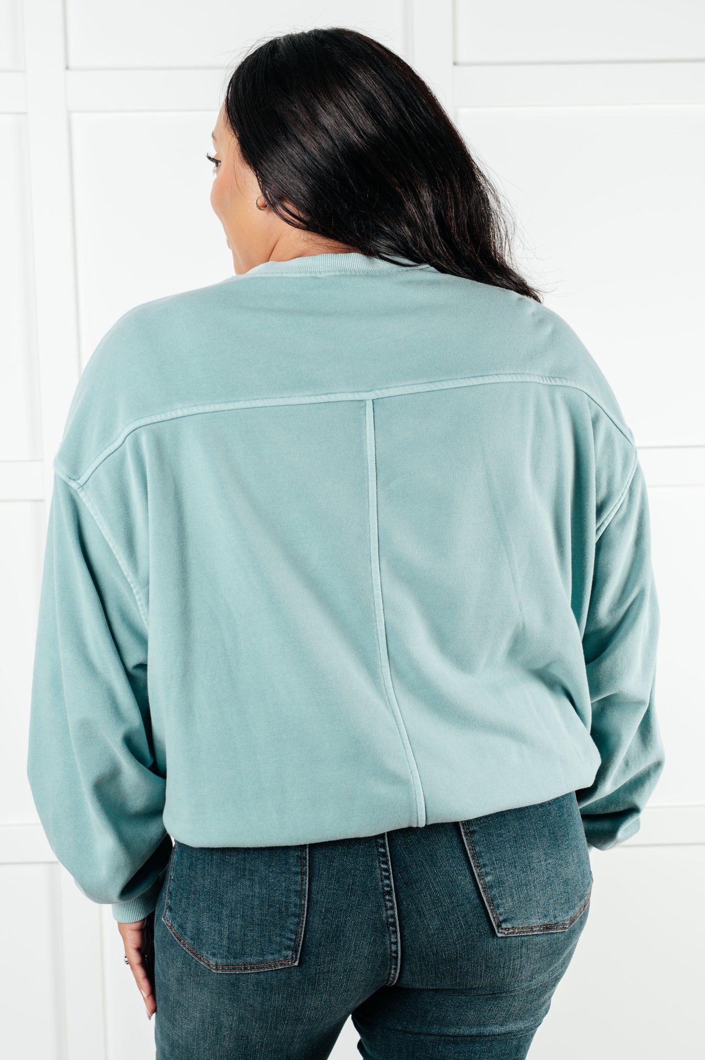 Beyond the Basics Pullover | Blue Grey