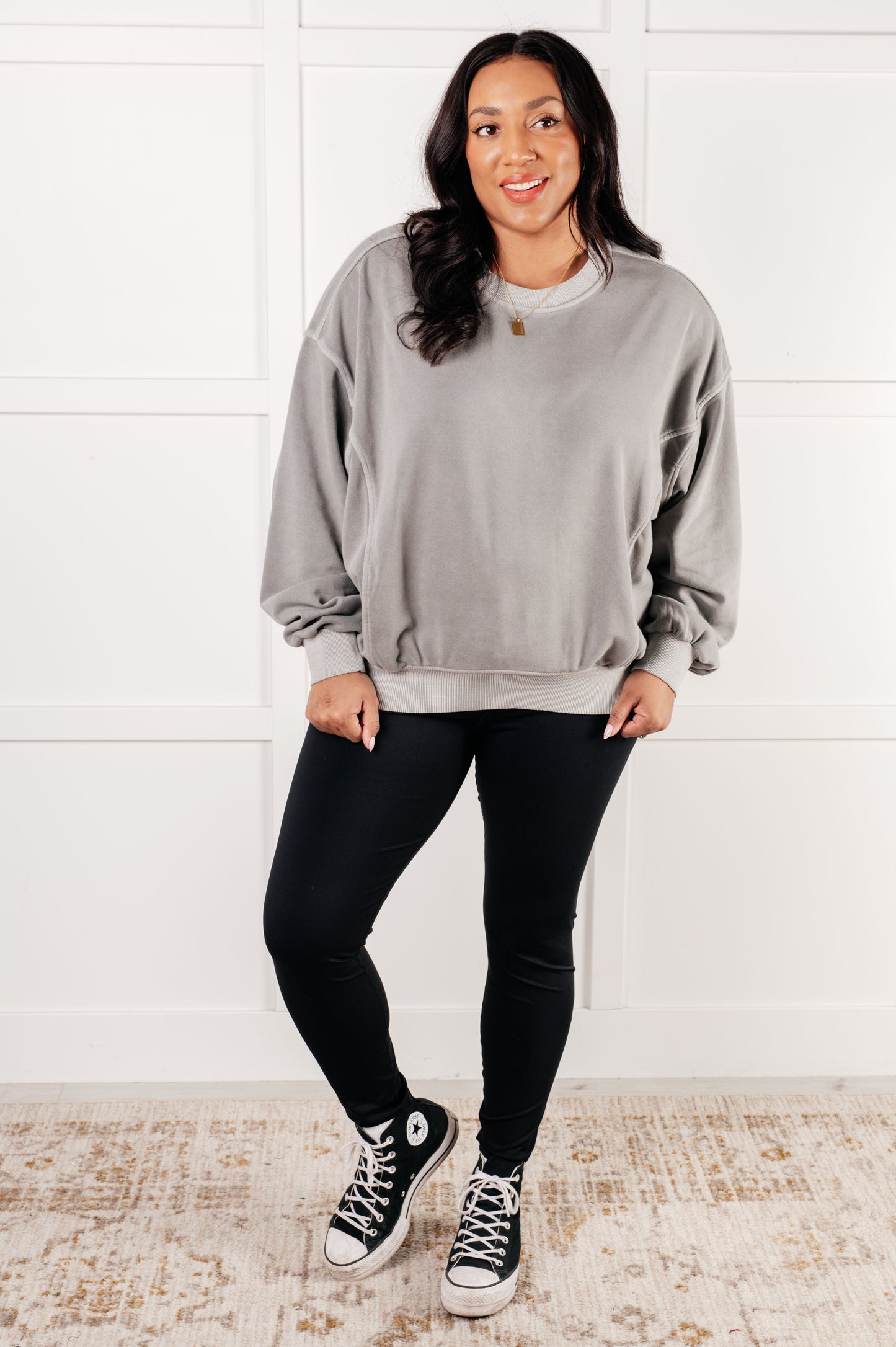 Beyond the Basics Pullover | Sleet