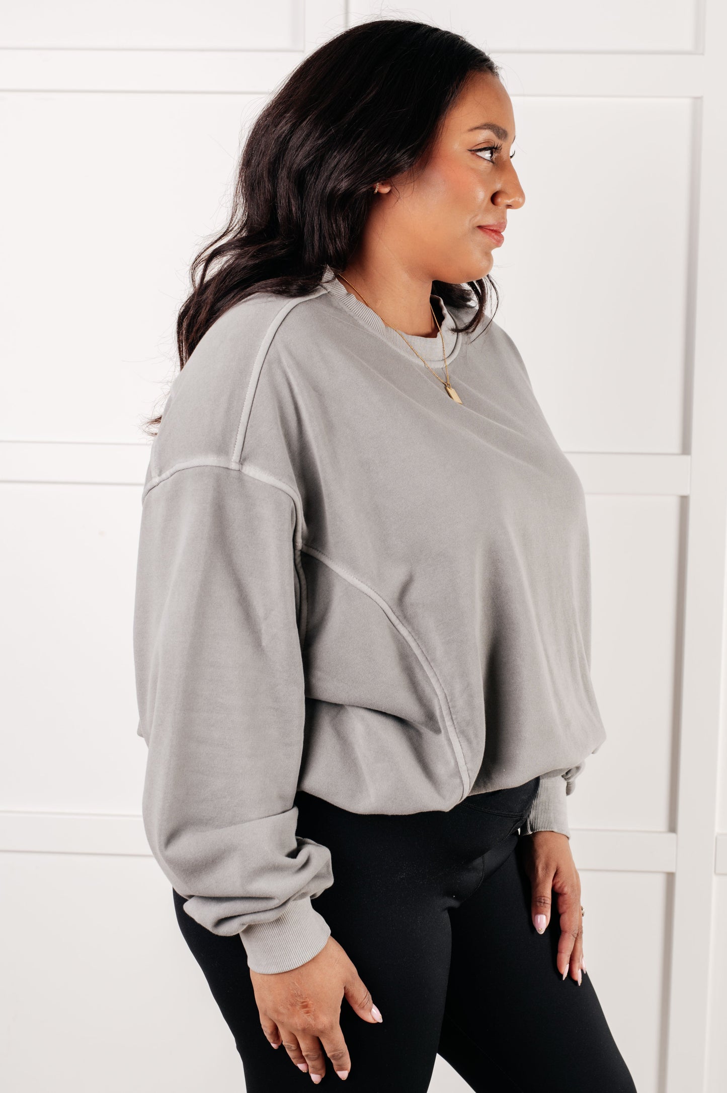 Beyond the Basics Pullover | Sleet