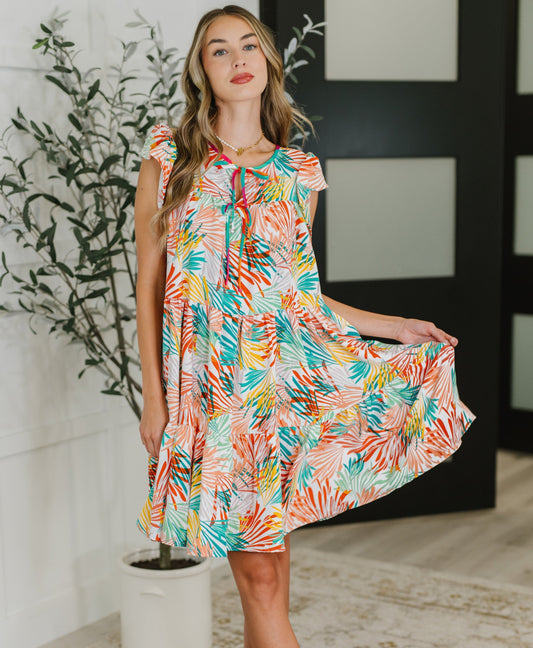 Bless Your Love Tiered Dress