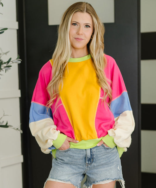 Blockbuster Pullover | Bright