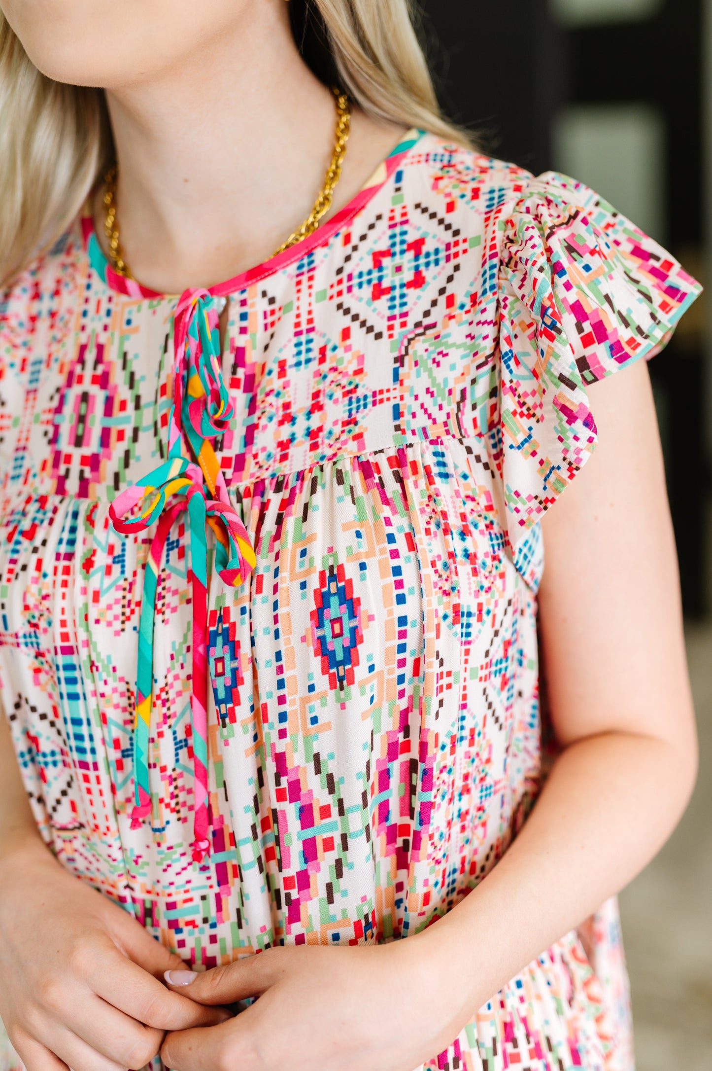 Boho & Behold Dress | Blush Floral