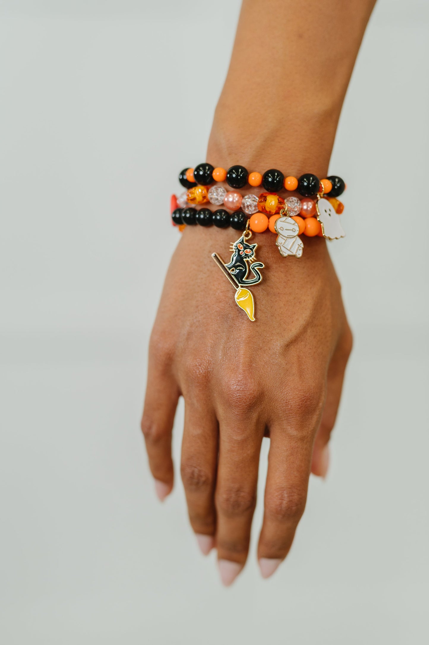 Boo Crew Beaded Bracelet Stack