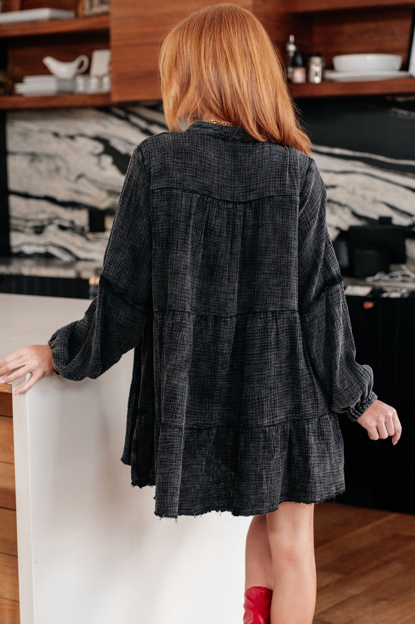 Borrowed Time Mineral Wash Dress