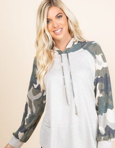 Gabriella Camo French Terry Hoodie