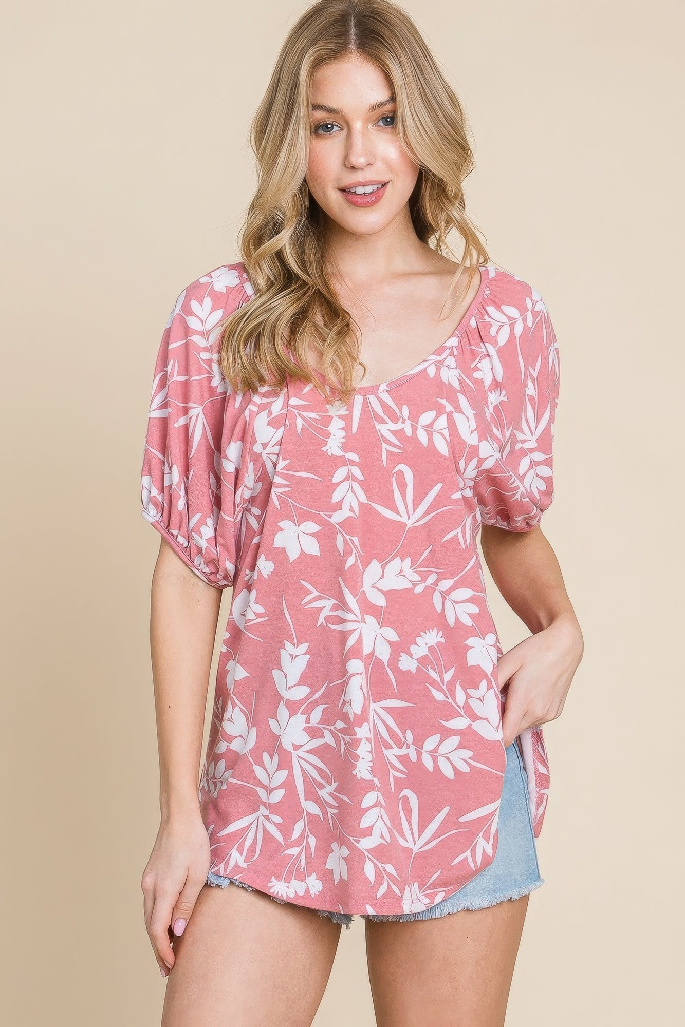 Lyla Floral Babydoll Top