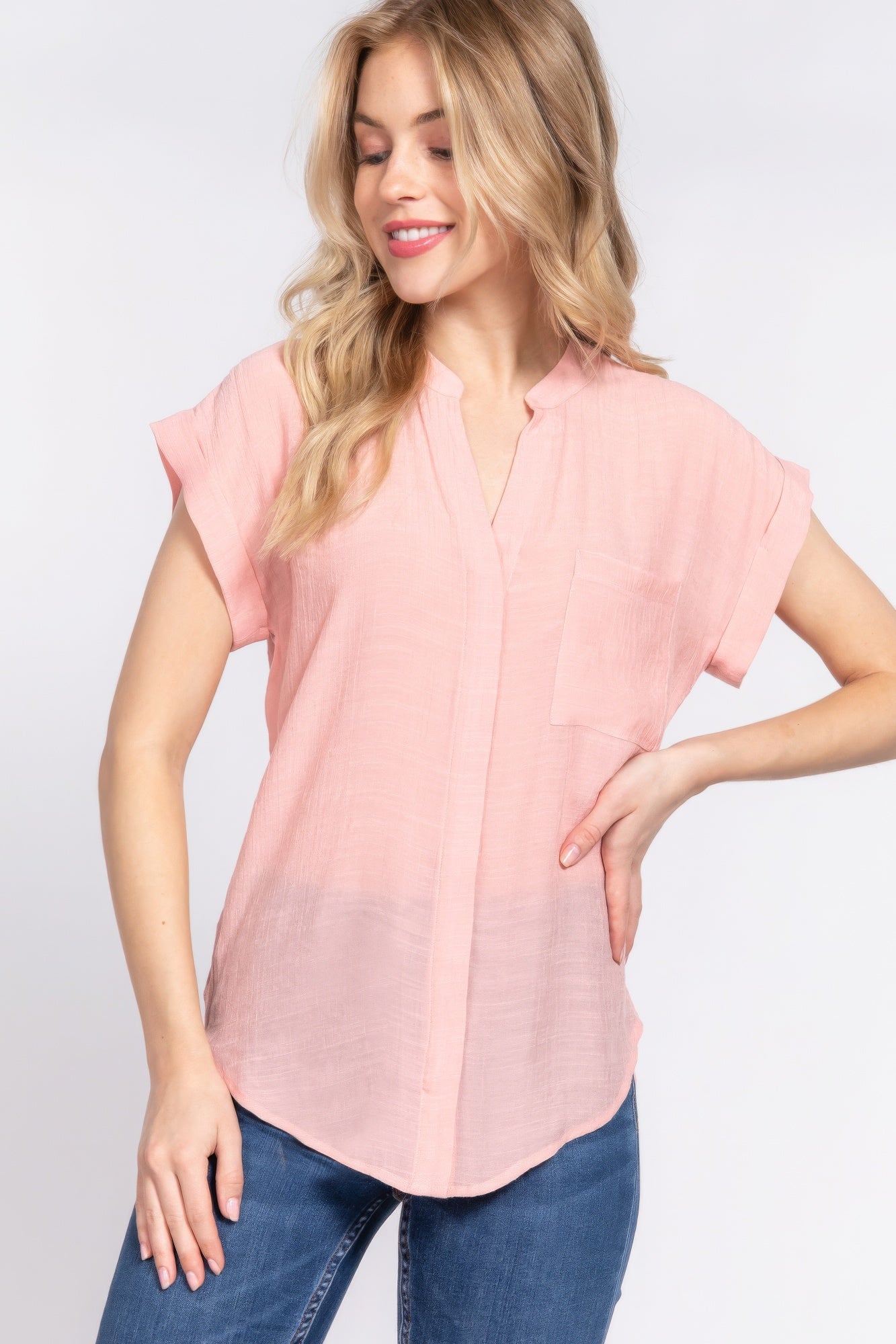 Remi Dolman Woven Top