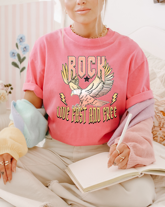 Live Fast & Free Graphic Tee