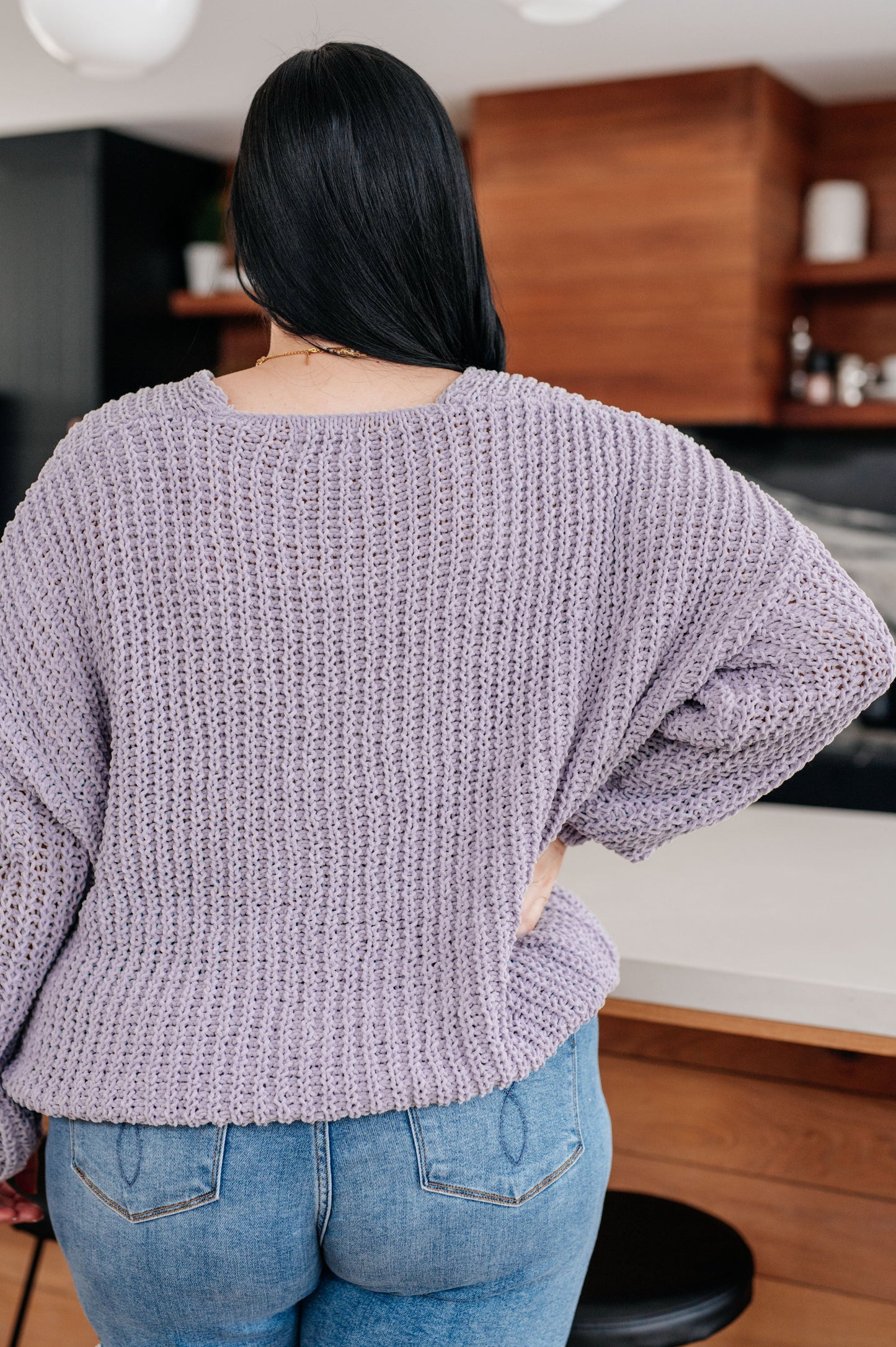 Captured My Interest Chunky Sweater