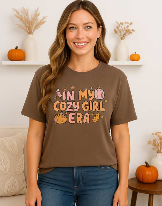 In My Cozy Girl Era Graphic Tee