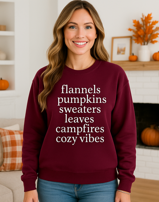 Flannels & Pumpkins Sweatshirt