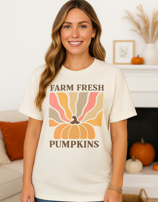 Farm Fresh Pumpkins Graphic Tee