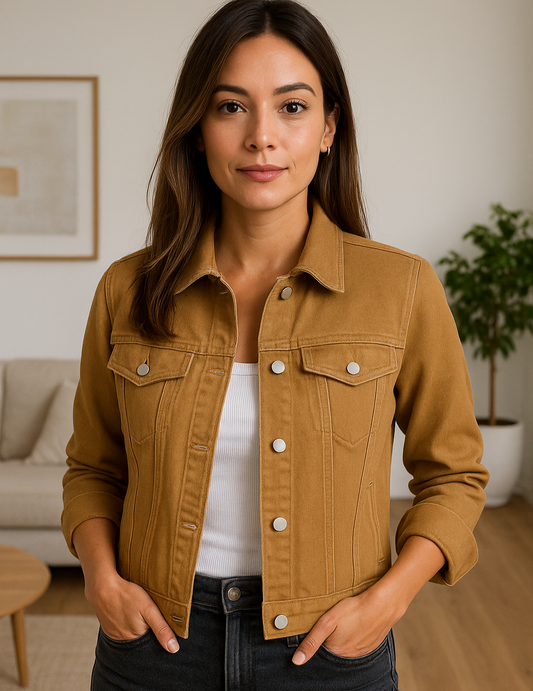 Melaney Denim Jacket | Multiple Colors