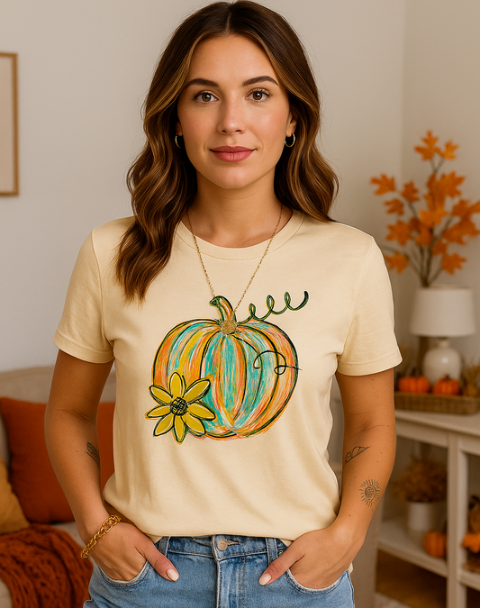 Fall Pumpkin Graphic Tee