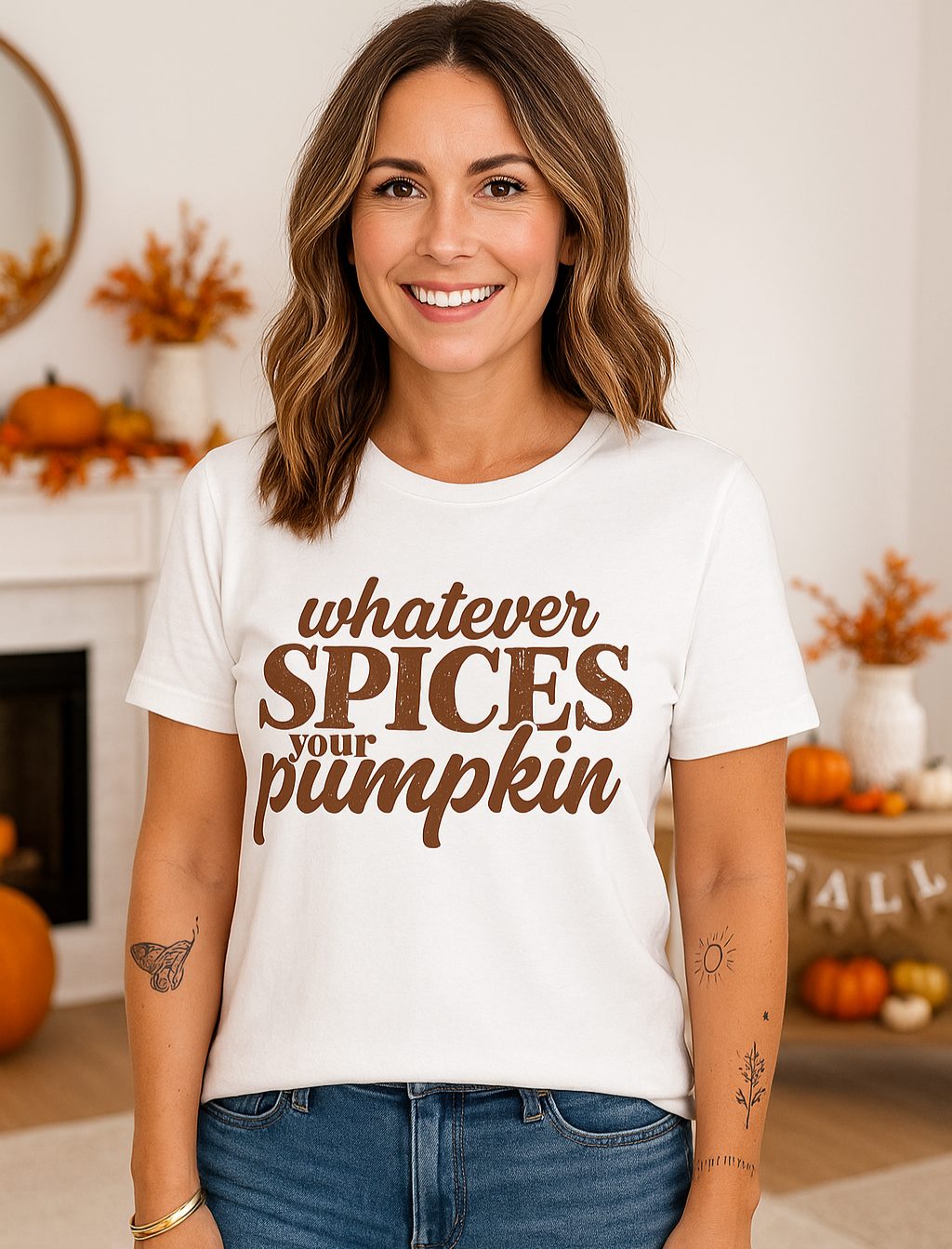 Whatever Spices Your Pumpkin Graphic Tee